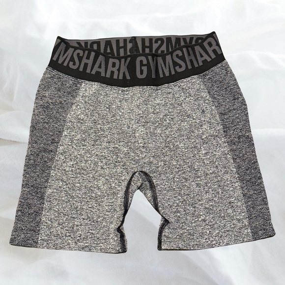 Gymshark Heather Gray Shorts S Athletic Gym Wear Sporty - Picture 3 of 5